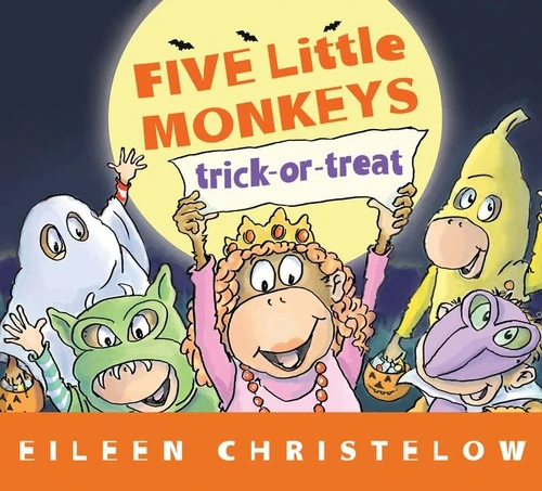 Five Little Monkeys Trick-or-Treat - 9780544430624 by Eileen Christelow, Eileen Christelow, 9780544430624