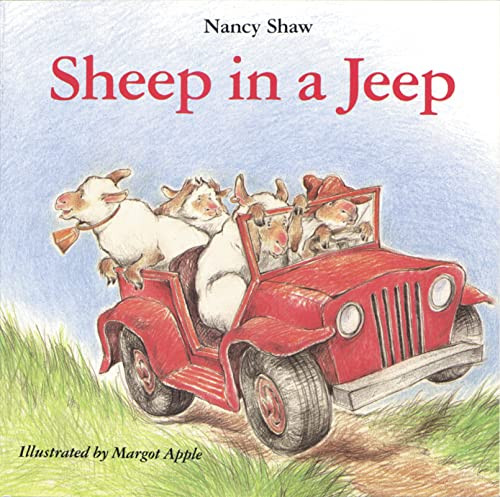 Sheep in a Jeep - 9780395411056 by Nancy E. Shaw, Margot Apple, 9780395411056