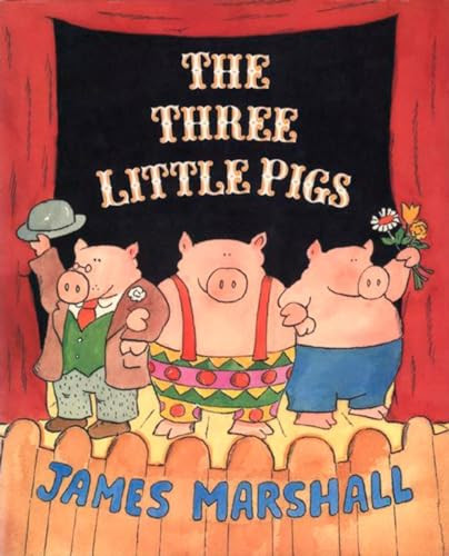 The Three Little Pigs - 9780140557428 by James Marshall, James Marshall