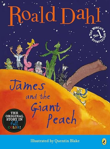 James and the Giant Peach - 9780142418239 by Roald Dahl, Quentin Blake