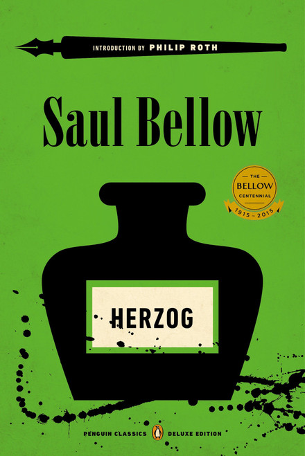 Herzog ((Penguin Classics Deluxe Edition)) by Saul Bellow, Philip Roth, 9780143107675