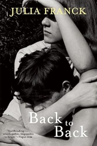 Back to Back by Julia Franck, 9780802122872
