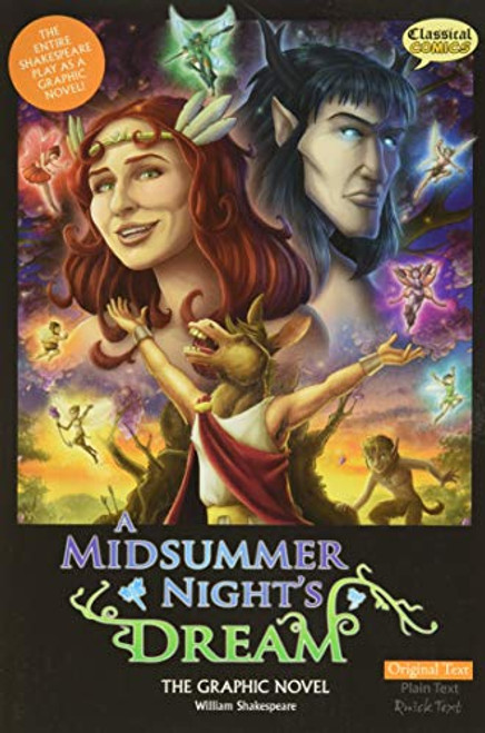 A Midsummer Night's Dream The Graphic Novel: Original Text - 9781907127281 by William Shakespeare, John McDonald, Kat Nicholson, Jason Cardy, Clive Bryant, 9781907127281