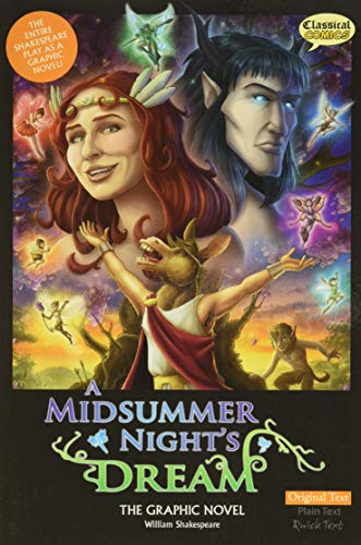 A Midsummer Night's Dream The Graphic Novel: Original Text - 9781907127281 by William Shakespeare, John McDonald, Kat Nicholson, Jason Cardy, Jim Campbell, Clive Bryant, 9781907127281