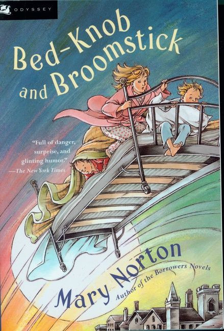 Bed-Knob and Broomstick by Mary Norton, Erik Blegvad, 9780152024567