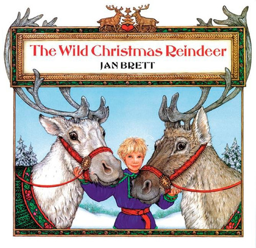 The Wild Christmas Reindeer by Jan Brett, 9780698116528
