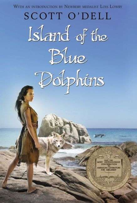 Island of the Blue Dolphins (A Newbery Award Winner) by Scott O'Dell, Ted Lewin, 9780547328614