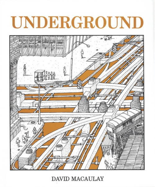 Underground by David Macaulay, 9780395340653