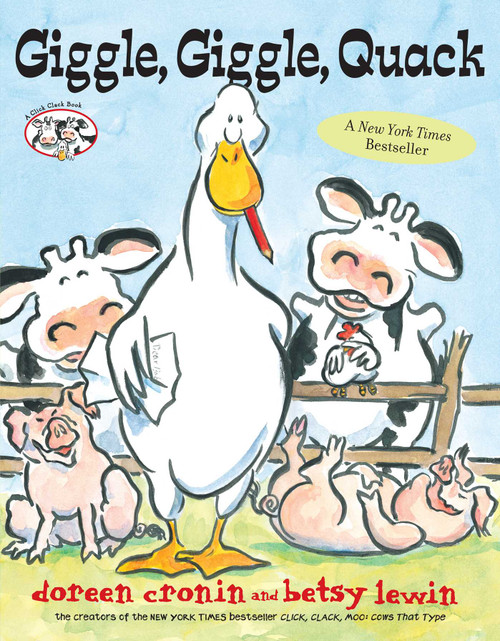 Giggle, Giggle, Quack - 9780689845062 by Doreen Cronin, Betsy Lewin, 9780689845062