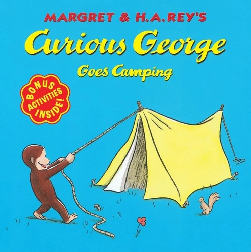 Curious George Goes Camping by H. A. Rey, Margret Rey, Alan J. Shalleck, 9780395978351