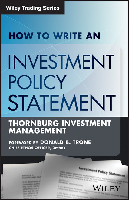 How to Write an Investment Policy Statement by Rocco DiBruno, 9781118679531