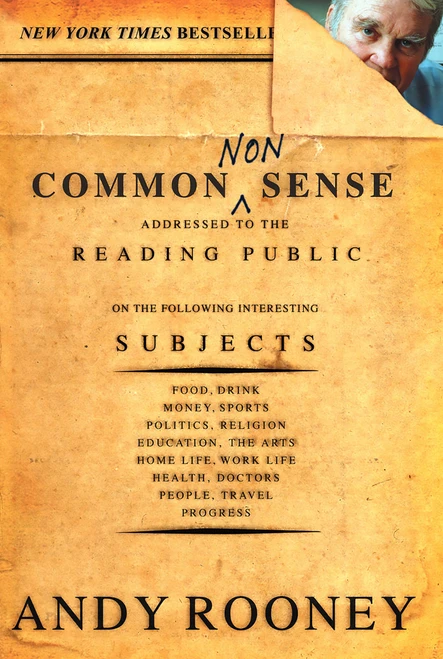 Common Nonsense by Andy Rooney, 9781586482008