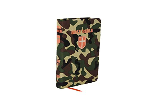 ICB, Holy Bible, Compact Kids Bible, Flexcover, Green (Green Camo) by Thomas Nelson, 9781400310357
