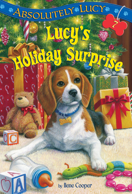 Absolutely Lucy #7: Lucy's Holiday Surprise by Ilene Cooper, Royce Fitzgerald, 9780385391306