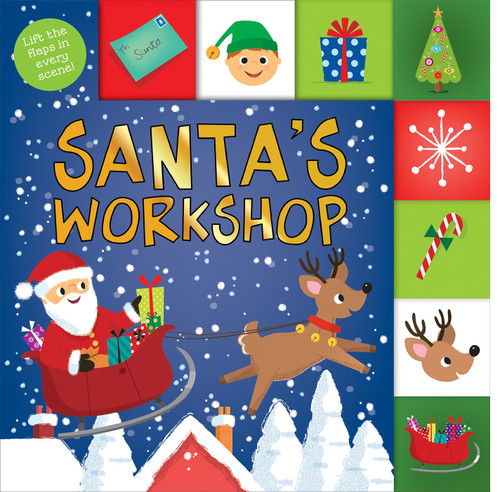 Lift-the-Flap Tab: Santa's Workshop by Roger Priddy, 9780312518981