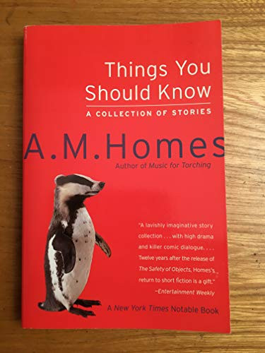 Things You Should Know (A Collection of Stories) by A M. Homes, 9780060520137