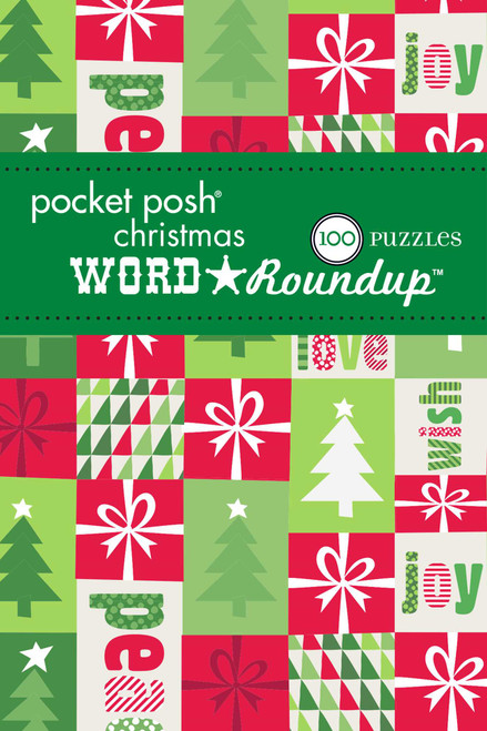 Pocket Posh Christmas Word Roundup 5 (100 Puzzles) (Miniature Edition) by The Puzzle Society, 9781449469351