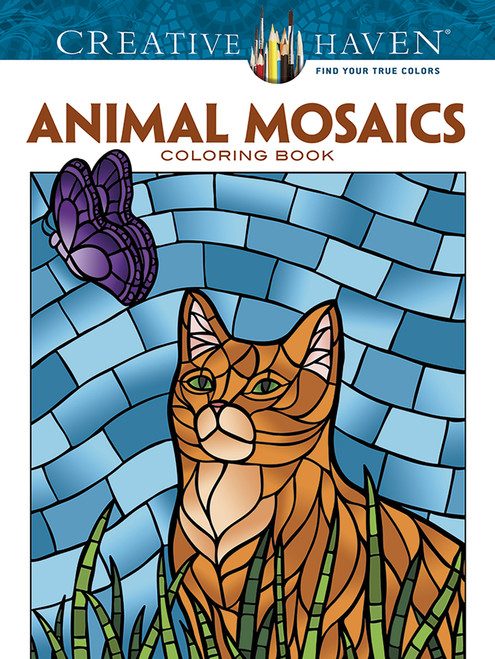 Creative Haven Animal Mosaics Coloring Book by Jessica Mazurkiewicz, 9780486781778