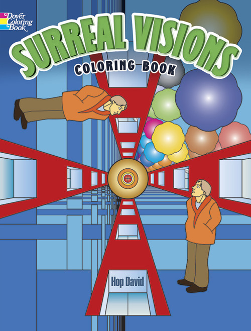 Surreal Visions Coloring Book by Hop David, 9780486488370