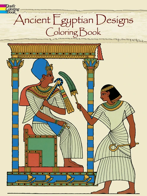 Ancient Egyptian Designs Coloring Book by Ed Sibbett, 9780486237466
