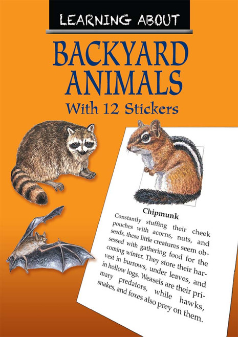 Learning About Backyard Animals (Miniature Edition) by Sy Barlowe, 9780486405346