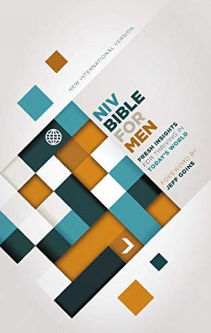 NIV, Bible for Men, Hardcover (Fresh Insights for Thriving in Today's World) by  Zondervan, 9780310409625