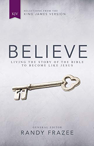 KJV, Believe, Hardcover (Living the Story of the Bible to Become Like Jesus) by  Zondervan, 9780310438090