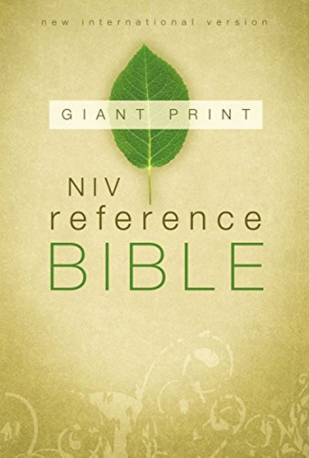 NIV, Reference Bible, Giant Print, Paperback by  Zondervan, 9780310434962