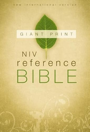 NIV, Reference Bible, Giant Print, Hardcover by  Zondervan, 9780310435006