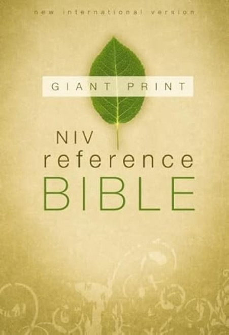 NIV, Reference Bible, Giant Print, Hardcover by  Zondervan, 9780310435006