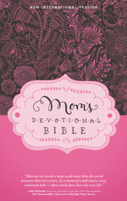 NIV, Mom's Devotional Bible, Hardcover by Elisa Morgan, 9780310443360