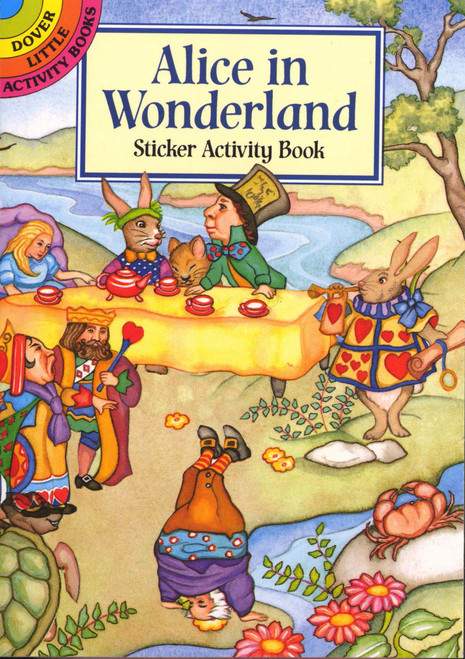 Alice in Wonderland Sticker Activity Book (Miniature Edition) by Marty Noble, 9780486403144