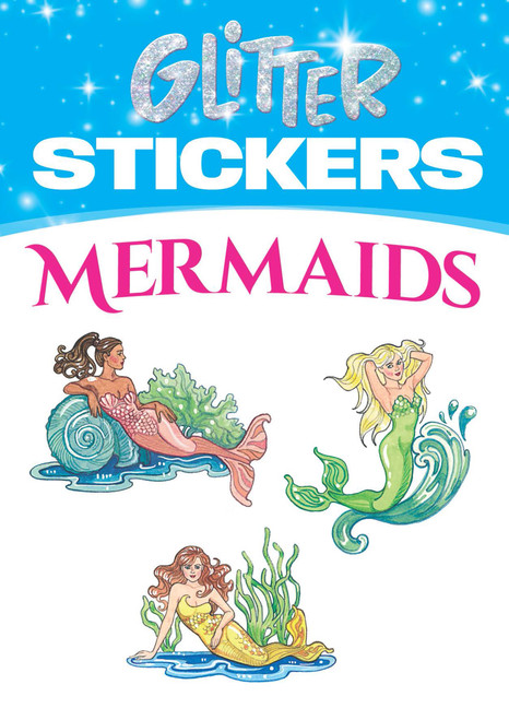 Glitter Mermaids Stickers (Miniature Edition) by Eileen Rudisill Miller, 9780486456744