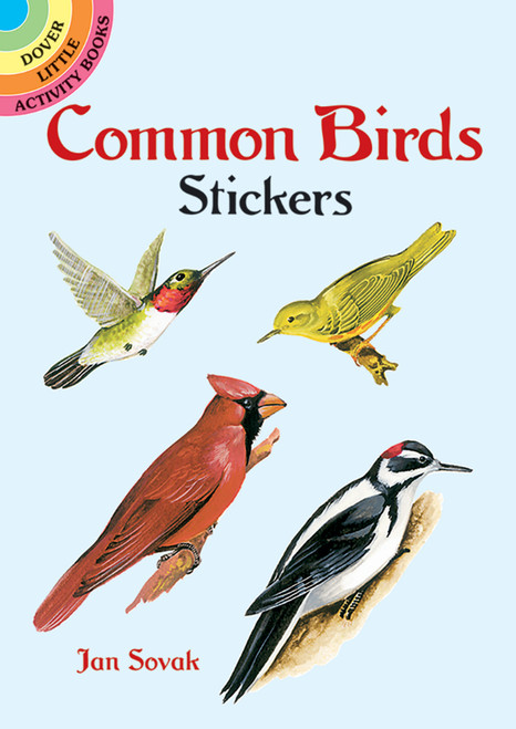 Common Birds Stickers (Miniature Edition) by Jan Sovak, 9780486418339