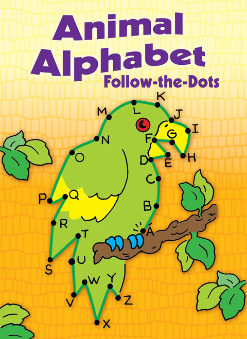 Animal Alphabet Follow-the-Dots (Miniature Edition) by Anna Pomaska, 9780486421018