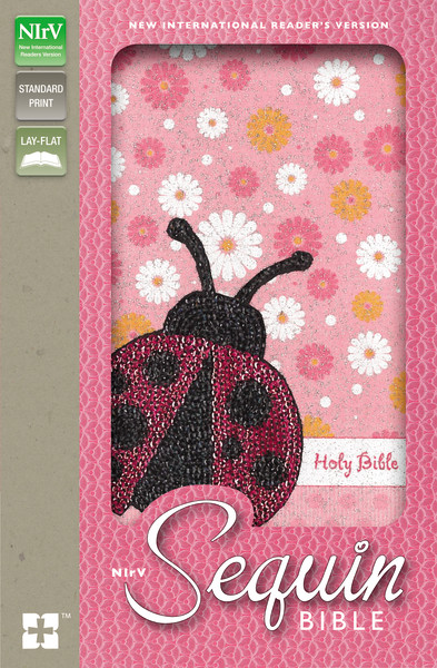 NIrV, Sequin Bible, Leathersoft, Pink by  Zondervan, 9780310745006