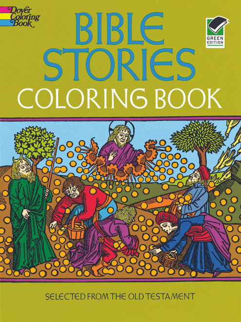 Bible Stories Coloring Book by Dover Publications, 9780486206233