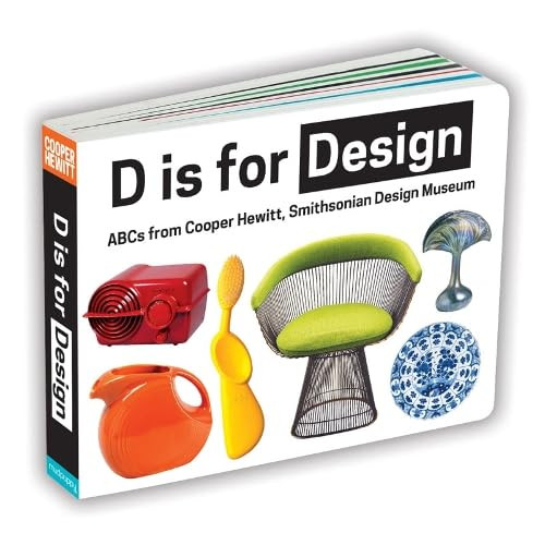 D is for Design by Mudpuppy, Cooper Hewitt, 9780735346109