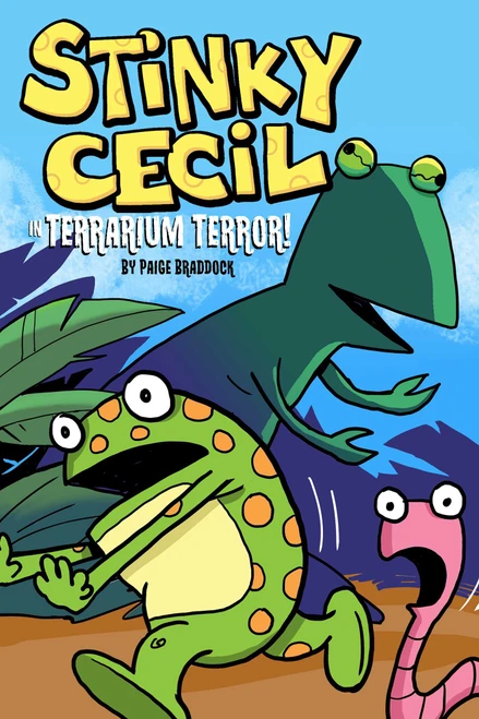 Stinky Cecil in Terrarium Terror by Paige Braddock, 9781449471866