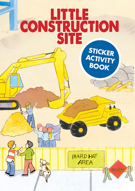 Little Construction Site Sticker Activity Book (Miniature Edition) by Cathy Beylon, 9780486418360