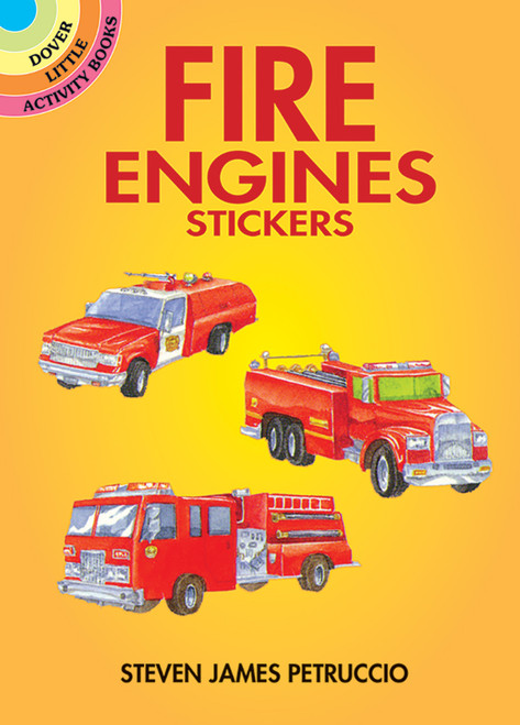 Fire Engines Stickers (Miniature Edition) by Steven James Petruccio, 9780486405025