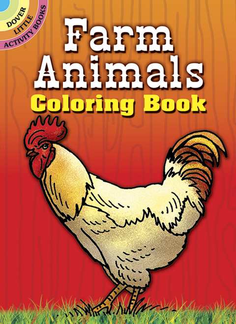 Farm Animals Coloring Book (Miniature Edition) by Lisa Bonforte, 9780486297811