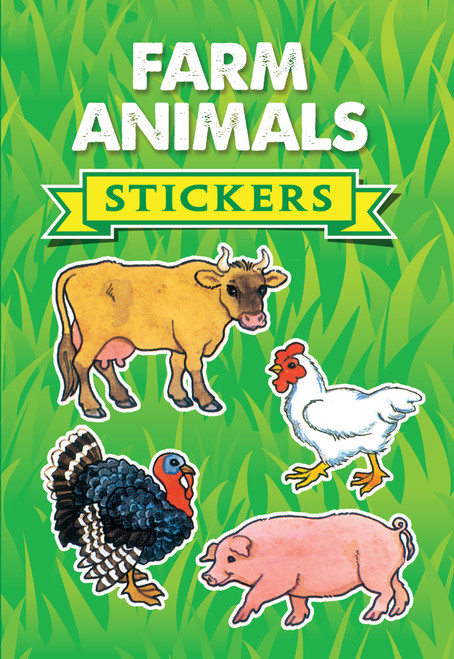 Farm Animals Stickers (Miniature Edition) by Nina Barbaresi, 9780486286730