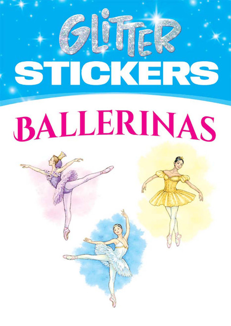 Glitter Stickers: Ballerinas (Miniature Edition) by Darcy May, 9780486441108