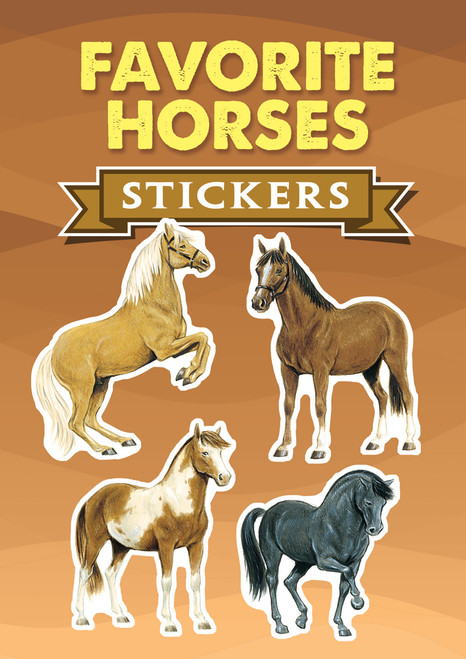 Favorite Horses Stickers (Miniature Edition) by John Green, 9780486441047