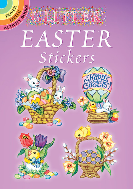 Glitter Easter Stickers (Miniature Edition) by Nina Barbaresi, 9780486438399