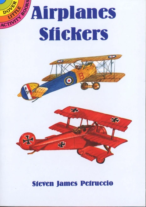 Airplanes Stickers (Miniature Edition) by Steven James Petruccio, 9780486400839