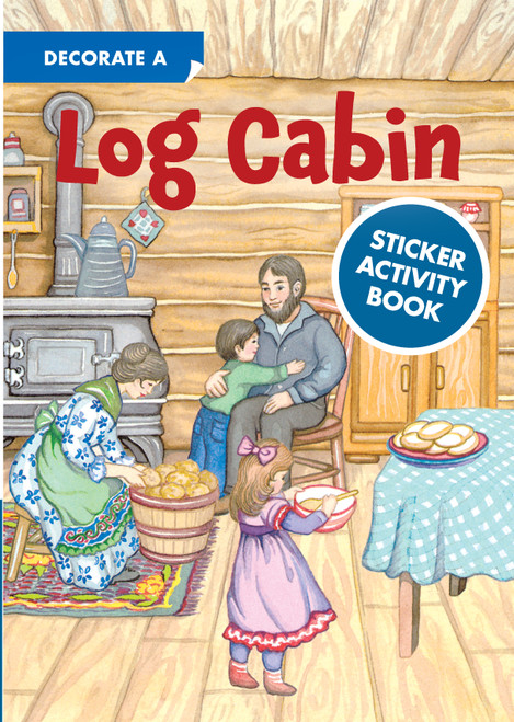 Log Cabin Sticker Activity Book (Miniature Edition) by Marty Noble, 9780486412665