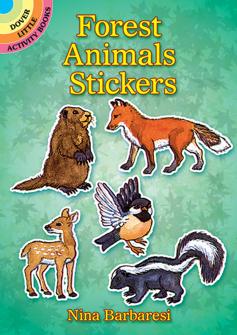 Forest Animals Stickers (Miniature Edition) by Nina Barbaresi, 9780486290904