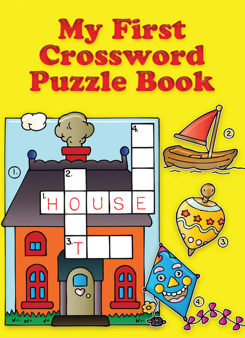 My First Crossword Puzzle Book (Miniature Edition) by Anna Pomaska, 9780486262994